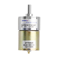 24V 600rpm Reduction Motor DC Gear Motor 3mm Shaft