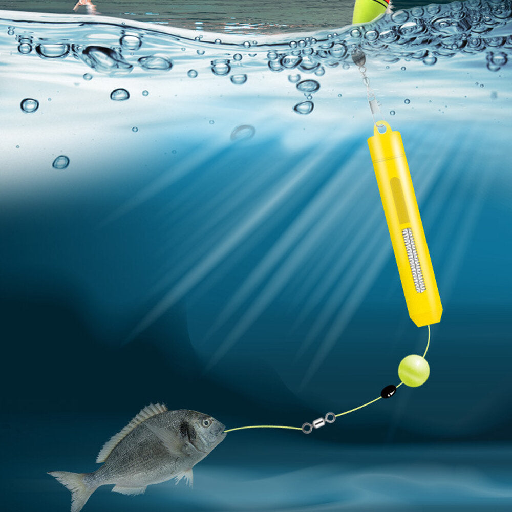 Automatic Fishing Hook Set Spring Fishing Three Claw Hooks with Fishing Float Winding Coil Connector Fishing Tackle