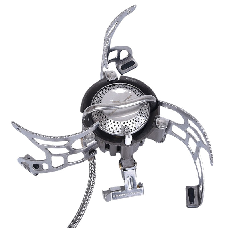 High Power Gas Stove Outdoor Foldable Cooking Kit Camping Food Cooker Portable Lightweight Camp Stove