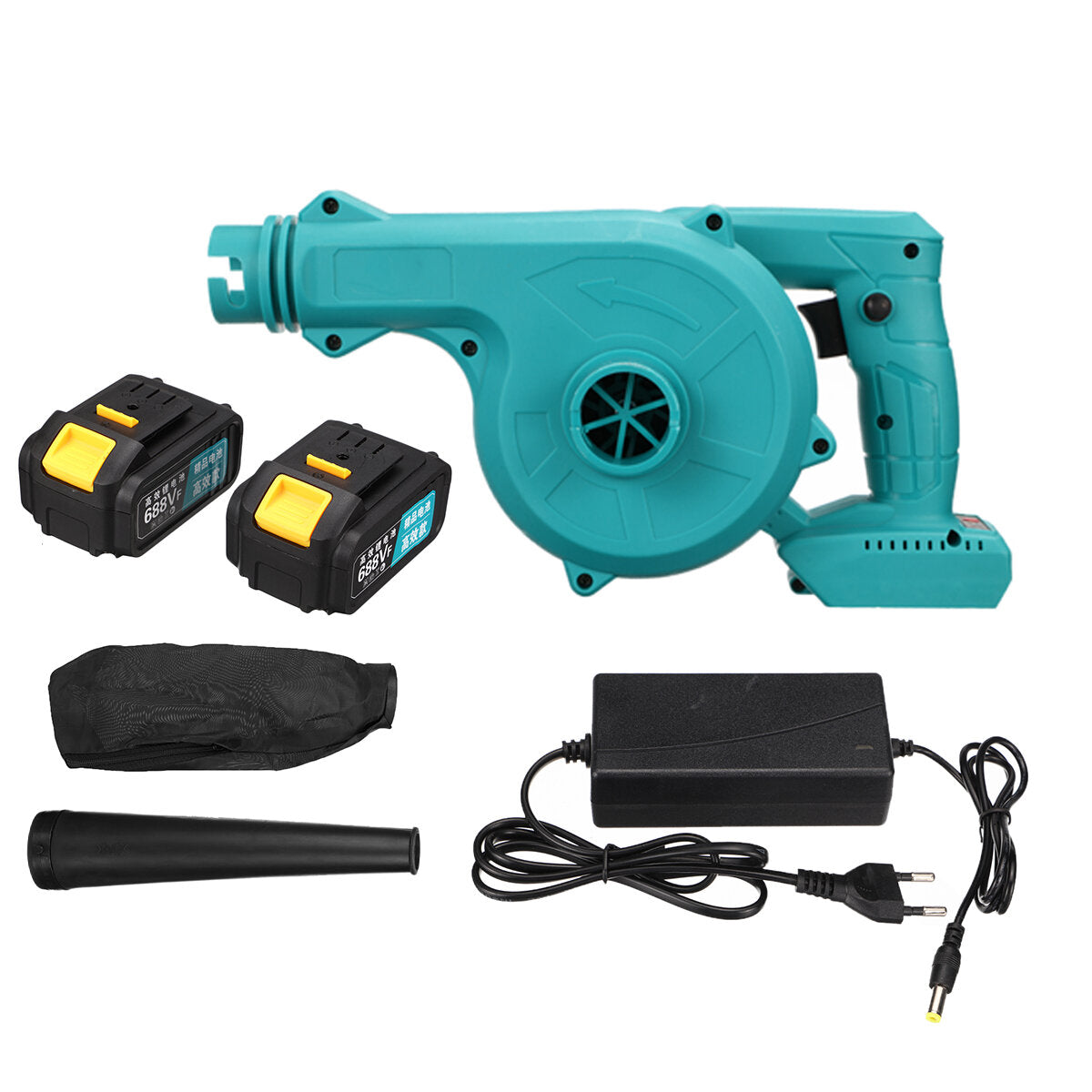 5.4KPA Brushless Air Blower Suction Cleaner Cordless Electric Handheld Leaf Dust Collector