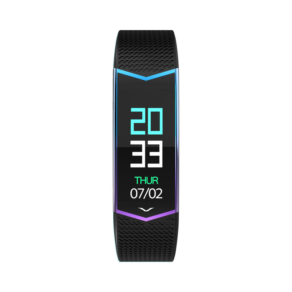 Color Display 24-hour Continuous Heart Rate Blood Pressure WhatsApp Reminder Long Standby Smart Watch Band