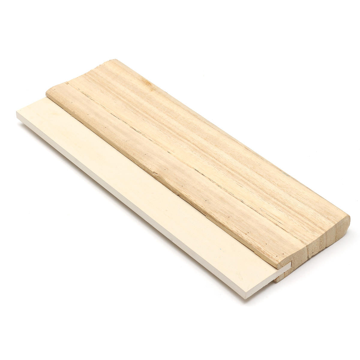 2 Sizes Wooden Handle Rubber Blade for Screen Printing Squeegee