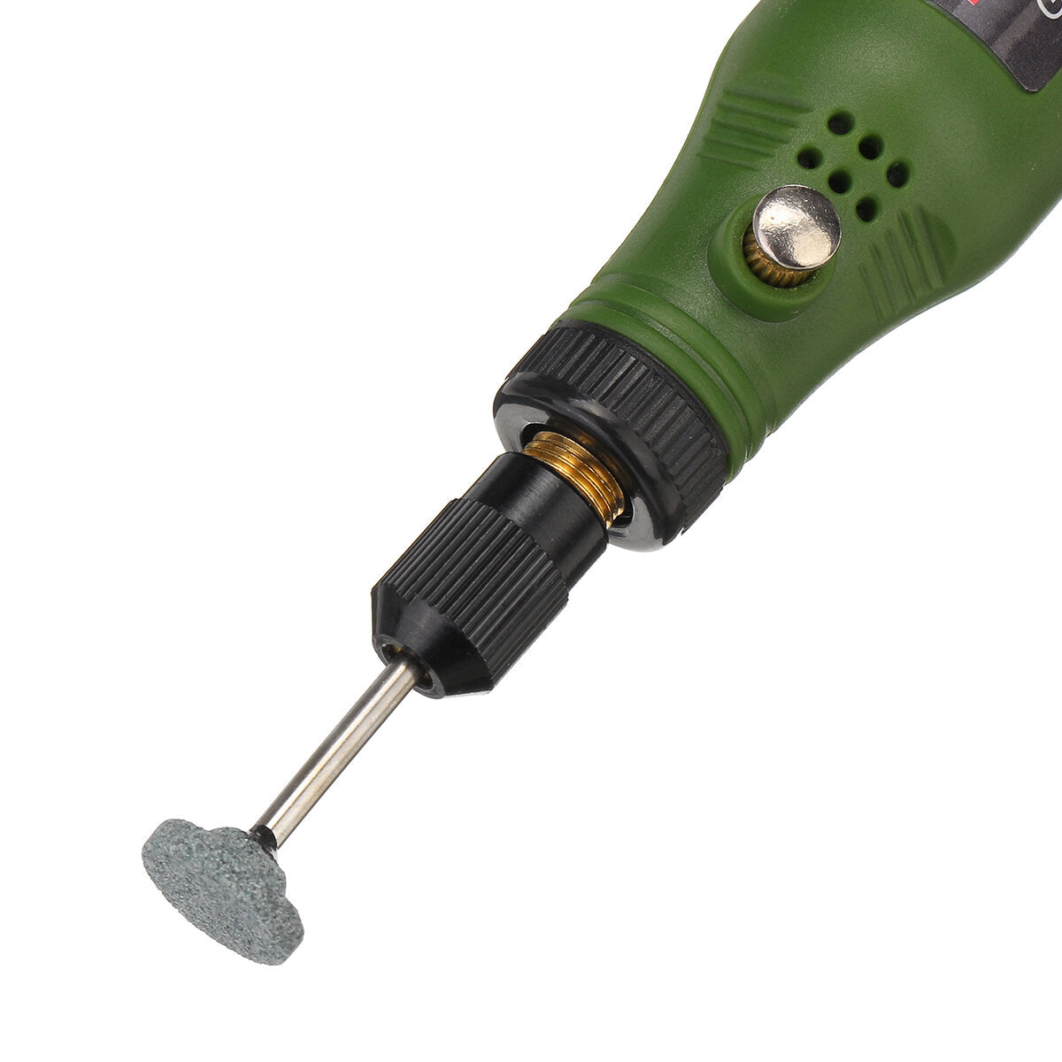 10W Cordless Electric Grinder Drill 5000-15000rpm USB Rotary Tool Drill 3 Gears Grinder Pen Engraving Sander Kit