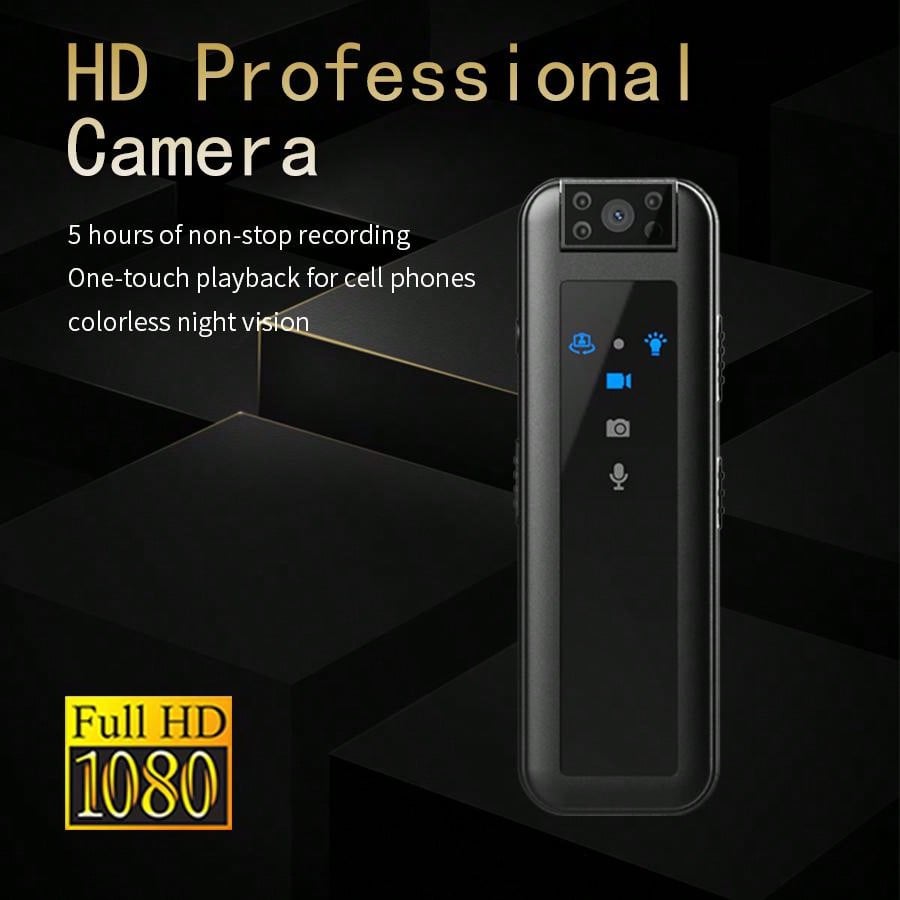64GB Infrared Camera, 1" Screen, 1080P Video, Rechargeable Battery, ABS Material, Batteries Included