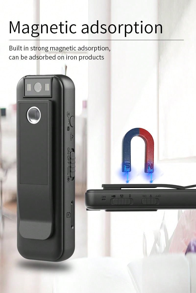 2MP WiFi Action Camera, 1080P Video, 30FPS, 2" Display, ABS, USB Powered, No Stabilization, Recording Function