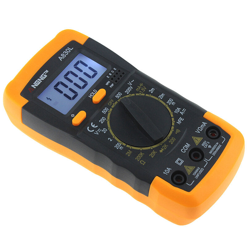 Digital Multimeter DC AC Voltage Diode Freguency Transistor Tester