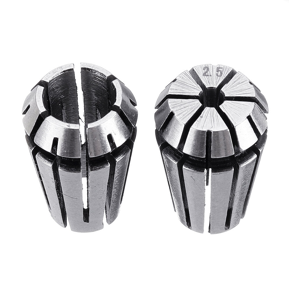 15pcs ER11 1mm to 7mm Spring Collet Set Collet Chuck for CNC Milling Lathe Tools