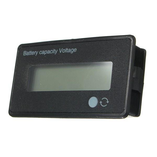 3Pcs 12V/24V/36V/48V 8-70V LCD Acid Lead Lithium Battery Capacity Indicator Digital Voltmeter