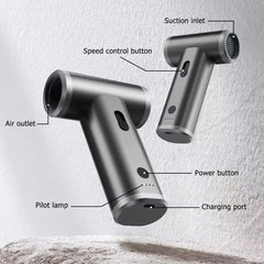 11000RPM Handheld Brushless Motor Dust Blower Portable Rechargeable Air Duster 4000mAH High Speed Brushless Motor