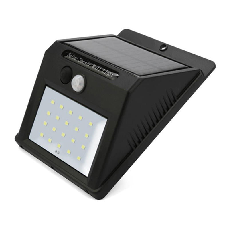 3pcs Solar Power 20 LED PIR Motion Sensor Wall Light Waterproof  Outdoor Path Yard Garden Security Lamp