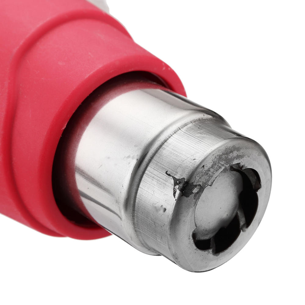 220V 2000W Variable Temperatures Electric Hot Air Shrink Wrapping Thermal Power Tool with 3Pcs Nozzle