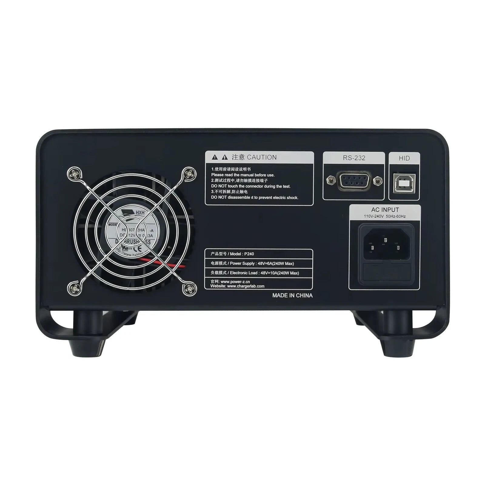 Bidirectional Digital Power Supply 240W Programmable PD3.1 USB Tester QC3.0 UFCS 10A
