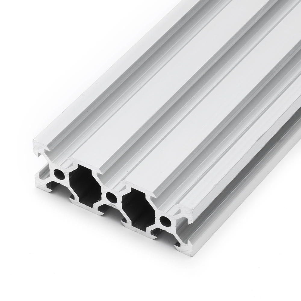 Silver 2060 V-Slot Aluminum Extrusions 20x60mm Aluminum Profile Extrusion Frame For CNC Laser Engraving Machine