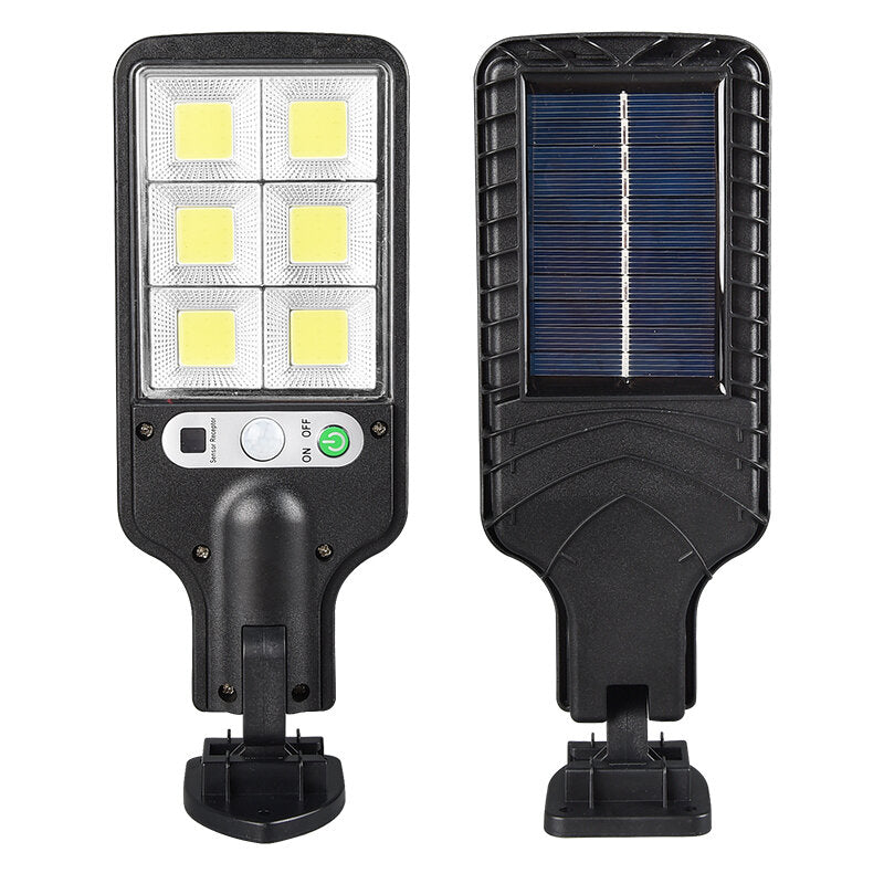 Solar Outdoor LED Garden Wall Light Human Body Induction Garden Terrace Garage Door Waterproof Safety Street Light