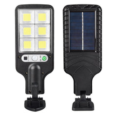 Solar Outdoor LED Garden Wall Light Human Body Induction Garden Terrace Garage Door Waterproof Safety Street Light