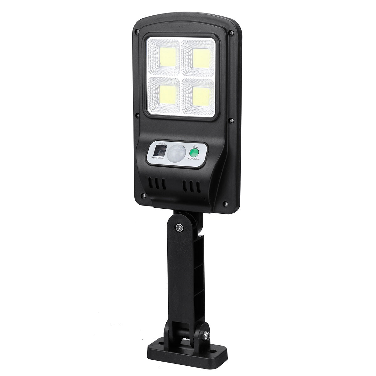 COB LED Solar Power PIR Motion Sensor Wall Light Outdoor Garden Security Lamp