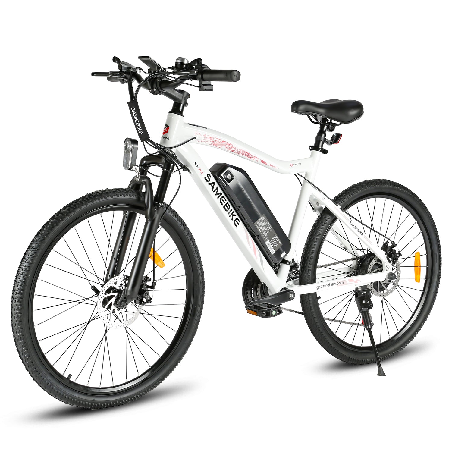 Electric Bike 36V 13AH 500W Motor Recommended Top Speed 25KM/H 26 Inches Tire Electric Bike 40-80km Mileage Max Load 150Kg EU DIRECT