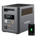 1800W 1024Wh LiFePO4 Portable Power Station, Optional Expansion Battery up to 5120Wh, App Control & UPS for Home, Camping & RV