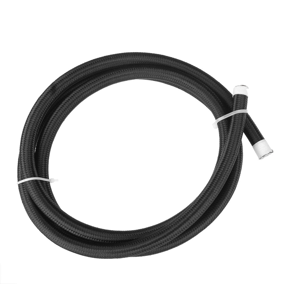 5FT AN3 AN4 AN6 AN8 AN10 Fuel Hose Oil Gas Line Pipe PTFE Nylon Stainless Steel Hose