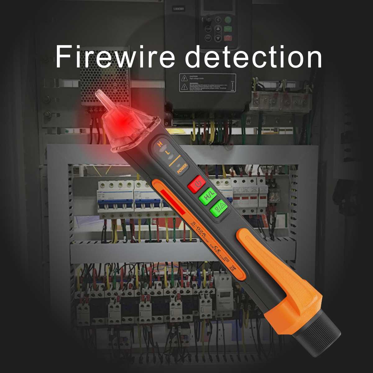 Non-contact 12-1000V AC Voltage Tester Pen With Flashlight Buzzer