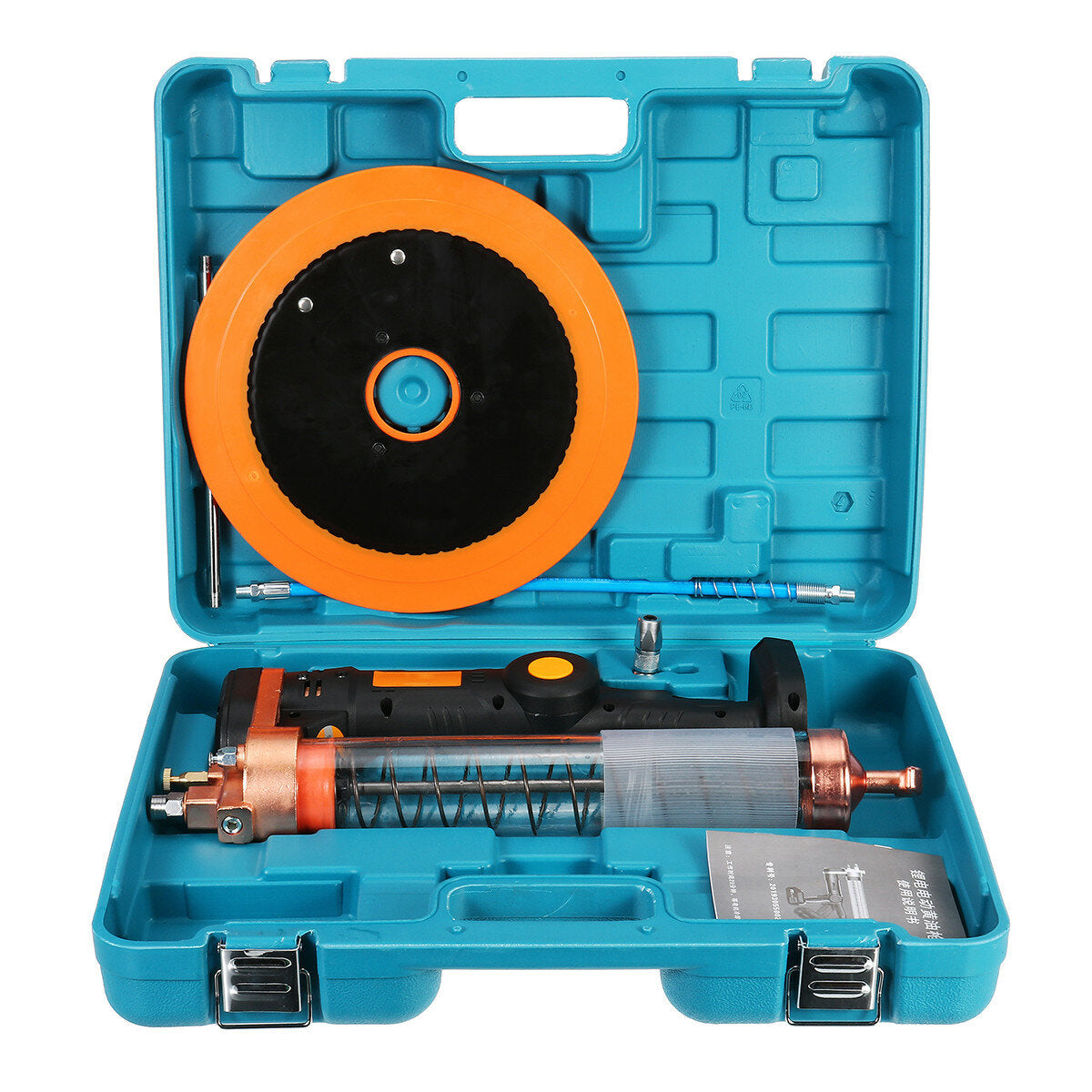 12000PSI Cordless Electric Grease Guns Excavator Car Maintenance Tool For 18V Battery