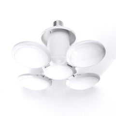 AC85-265V E27 30W 5730 SMD Five-leaves Foldable Football Shape  120 LED Light Bulb