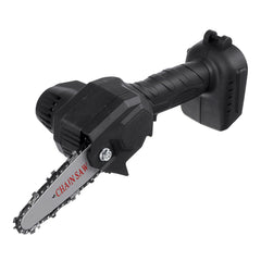550W 4 Inch Cordless Mini Electric Chainsaw Portable Rechargeable Woodworking Saw