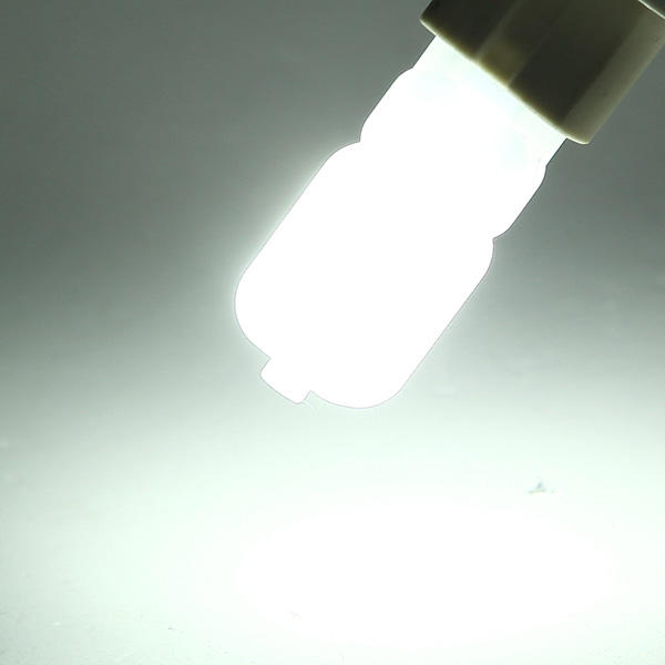 Dimmable G9 3W Transparent Milky 14 SMD 2835 LED Pure White Warm White Corn Light 110V 220V