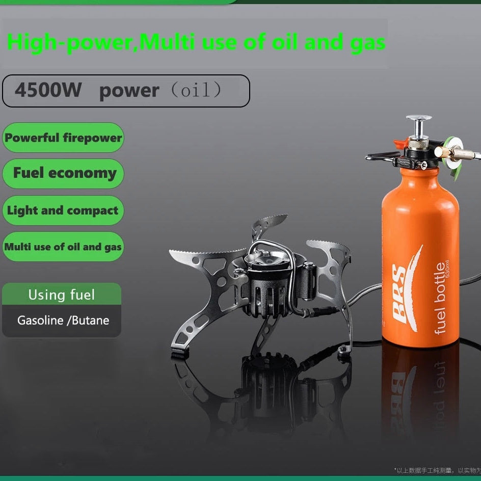 Multi Fuel Outdoor Stove Cooker Portable Kerosene Stove Burners Outdoor Camping Picnic Cooking Foldable Gas Stove