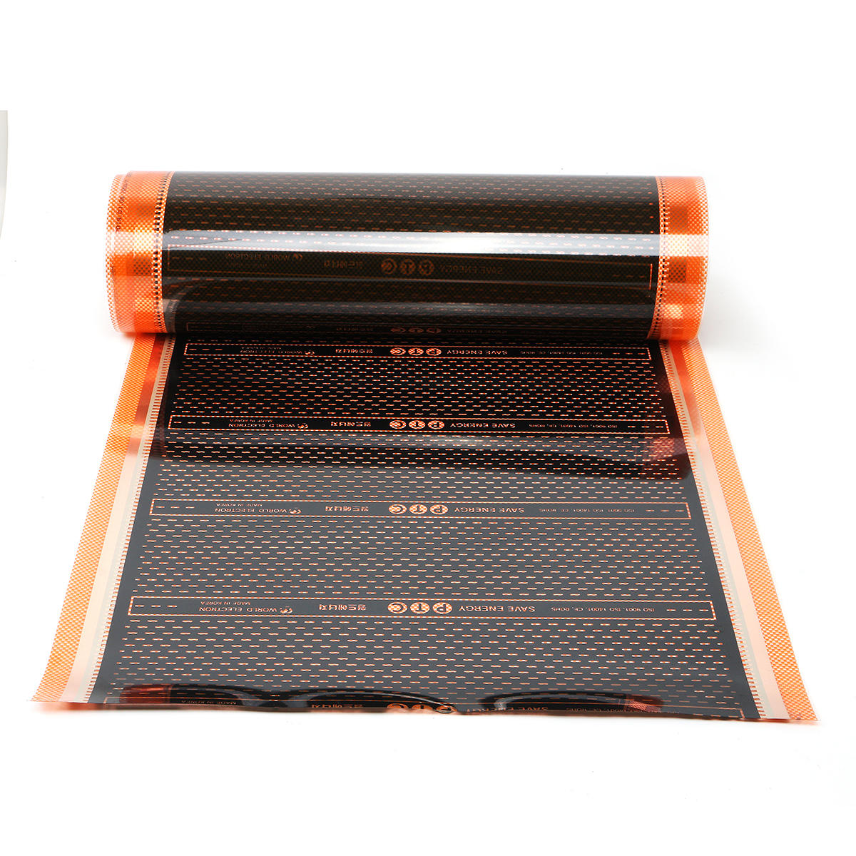 220V Underfloor Heating Film PTC Heating Film Frequency Conversion Heated Far Infrared Floor Heating Heated Mat Film