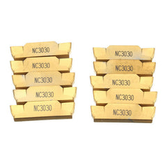10pcs MGMN500-M NC3030 Inserts CNC Lathe Blade