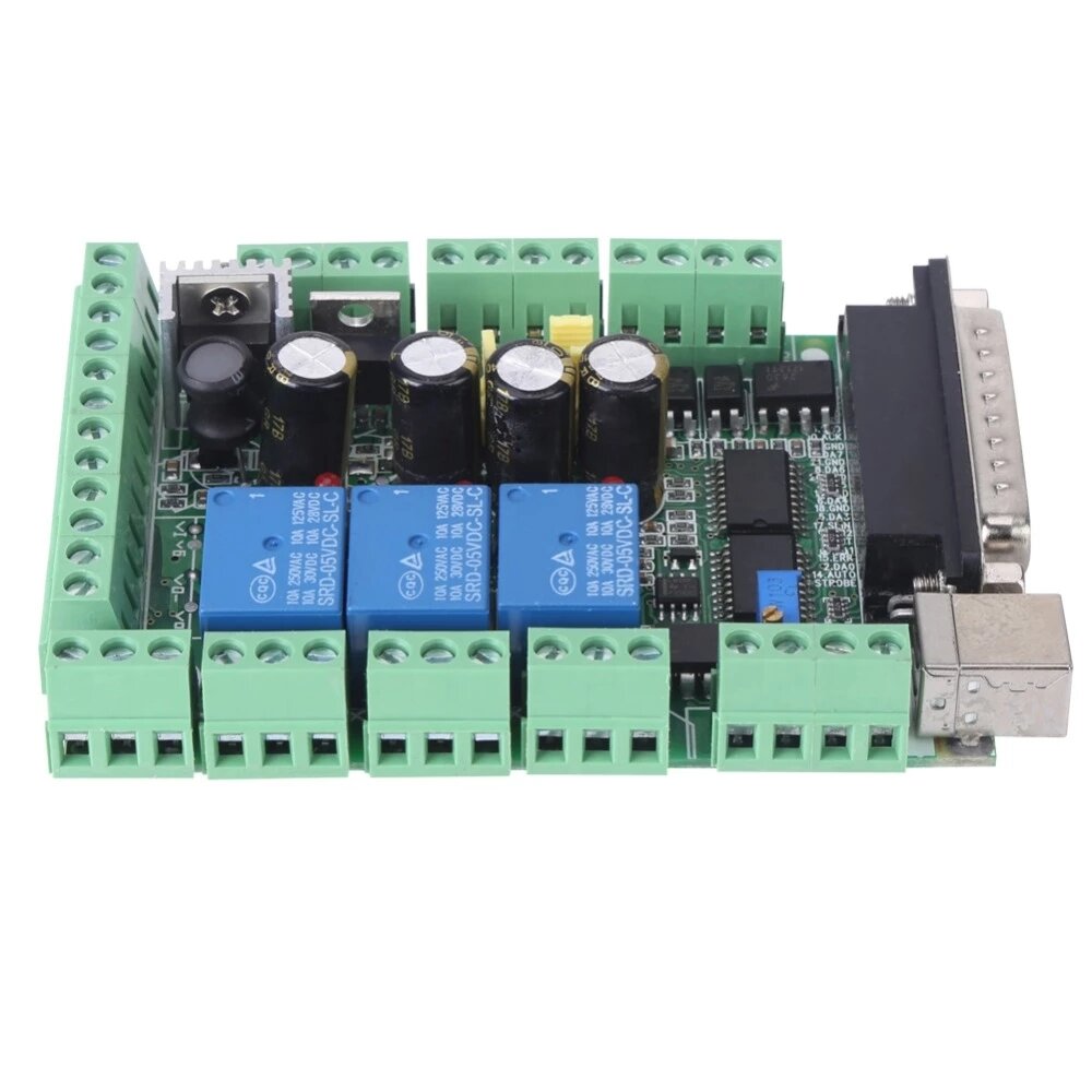 Stepper Motor Breakouts Board Adapter 4-axis 6-axis Controller CNC Engraving Machine Board without Magnet