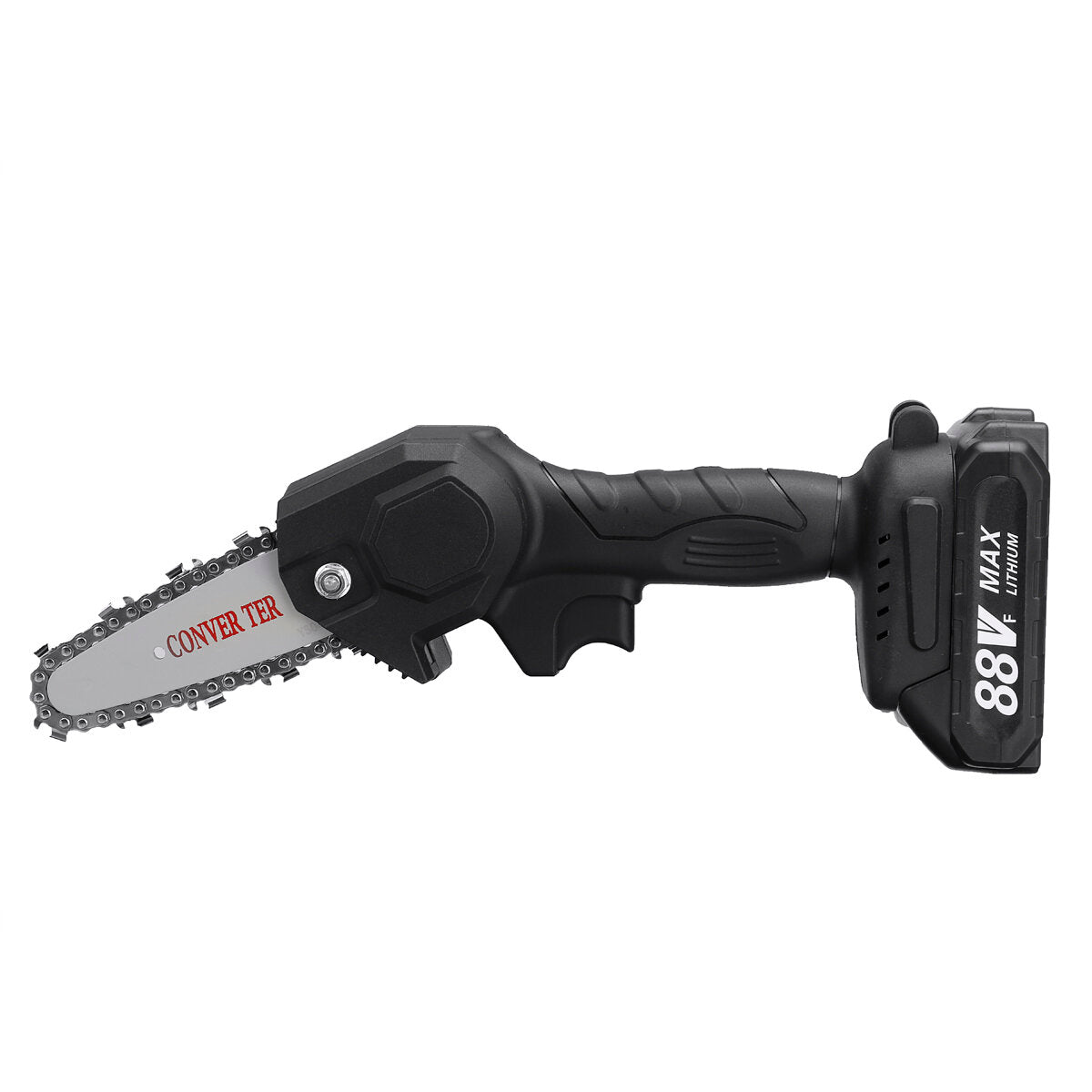 4 Inch 7500mAh Mini Electric Chain Saw Pruning Chainsaw Cordless Garden Tree Logging Trimming Saw