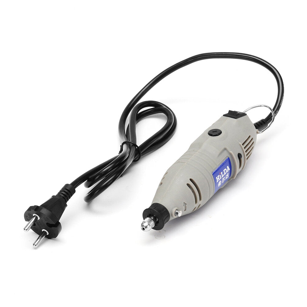 220V 150W Variable Speed Electric Grinder with 91pcs Accessories Mini Rotary Tool Drill