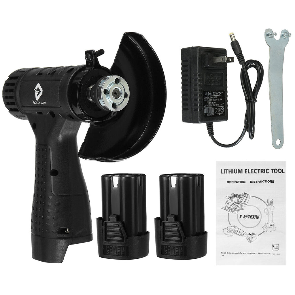 16.8V 550W Mini Electric Angle Grinder Polishing Machine 19500RPM Powerful Polishing Tool