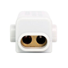 T-type Wire Clamp Splitter High-power Connector 6 Flat Wire Terminal Block 1 Point 2 Three-way Connector