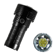 30000LM 1000M Long Range Powerful LED Flashlight Type-C USB Rechargeable 3*21700 High Power Output Strong LED Torch