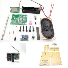 Auto Adjustable FM Digital Radio DIY Kit With Power Amplifier Broadcast Receiving Kit