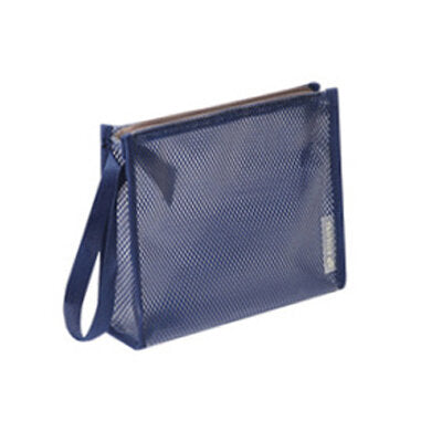 Waterproof PVC Bathroom Cosmetic Bags Swimming Net Travel Makeup Transparent Storage Bag