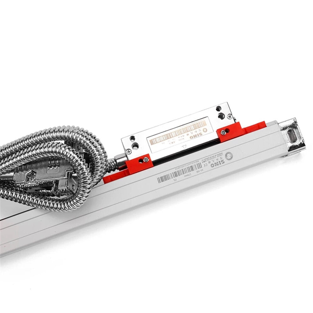1m Lathe Mill Scale Electronic Linear Scale Encoders Lathe Tool for 2/3 Axis Grating CNC Milling Digital Readout Display DRO