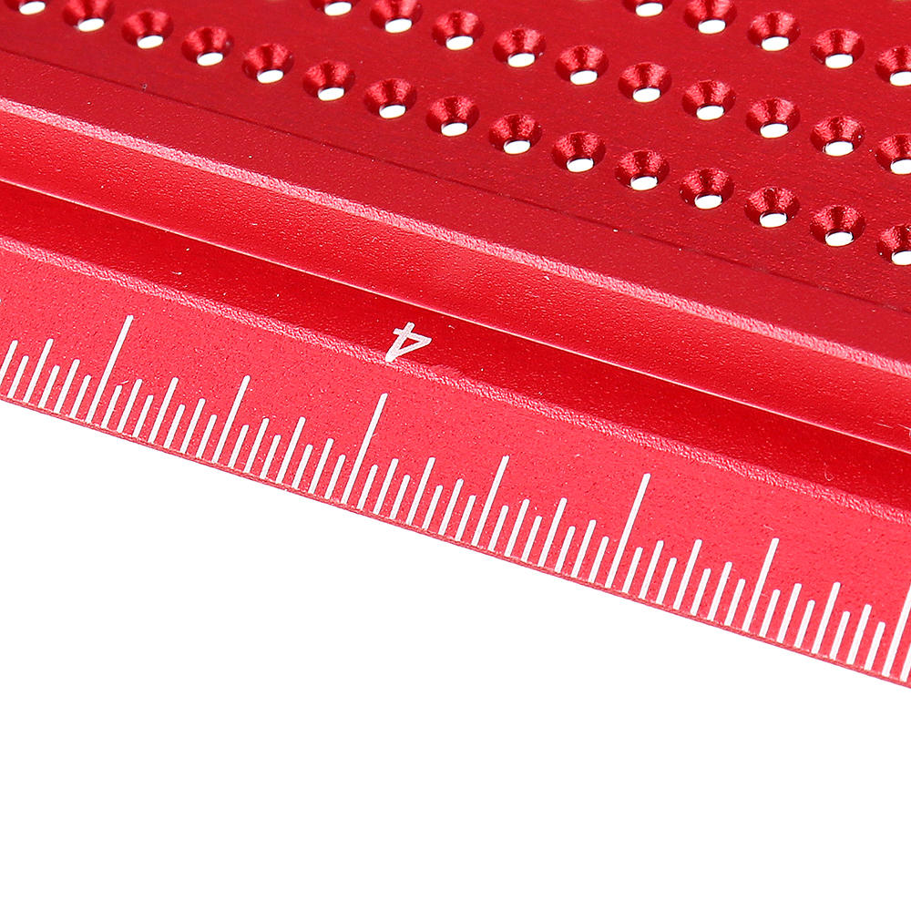 Aluminium Alloy TS 3 to 8 Inch Hole Positioning Measuring Ruler Precision Marking T Ruler
