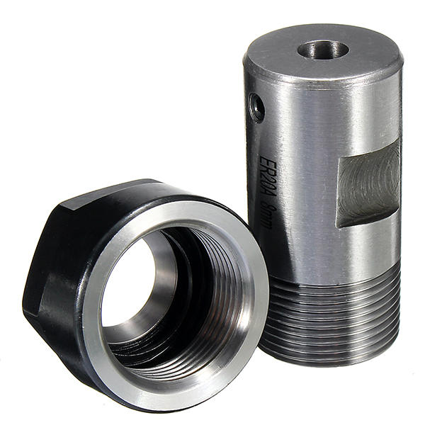 ER20 Type A 8mm Motor shaft Collet Chuck Extension Rod Holder Tool Holder CNC Milling