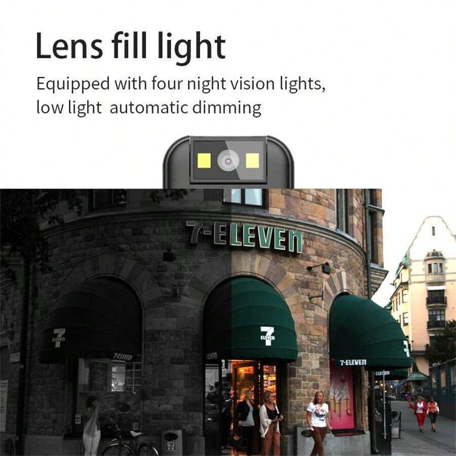 2MP WiFi Action Camera, 1080P Video, 30FPS, 2" Display, ABS, USB Powered, No Stabilization, Recording Function