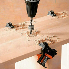 4pcs Adjustable 90 Degree Corner Clamp for Woodworking, Single-Handed Operation, Durable Right Angle Clips