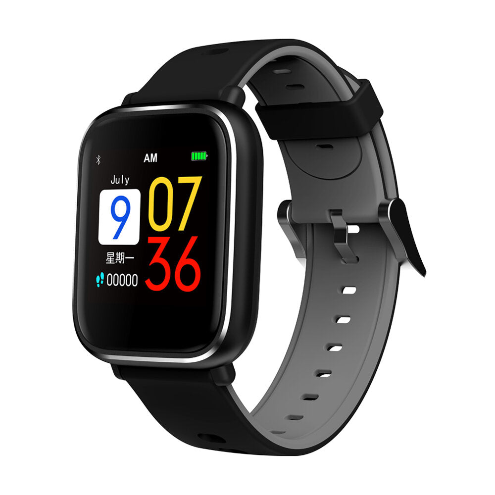 3D Dynamic Icon Full Touch Screen Heart Rate Blood Pressure Monitor Sport Modes Smart Watch