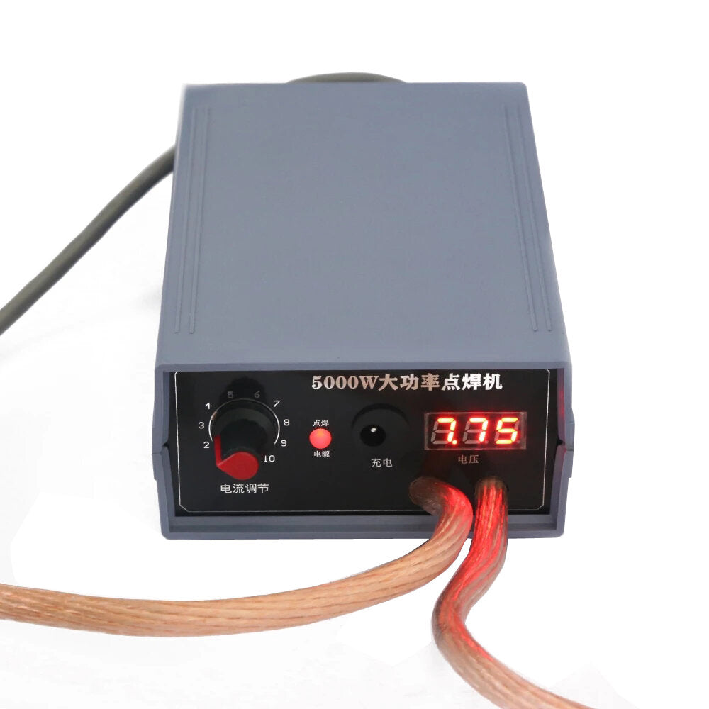 5000W Mini Spot Welder High Power Handheld Spot Welding Machine for 18650 Battery Welding Tools