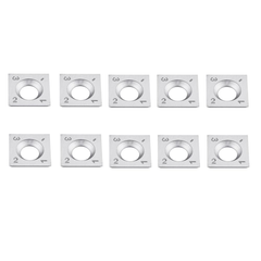 10pcs Wood Carbide Insert Cutters For Wood Turning Tool Woodworking Lathe Tool