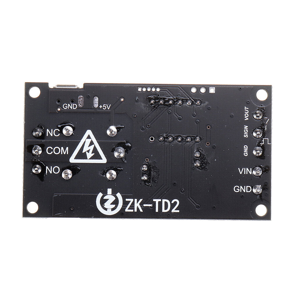 5Pcs 5V 12V 24V Time Delay Relay Module Trigger Cycle Timing Industrial Anti-overshoot Timer Relay