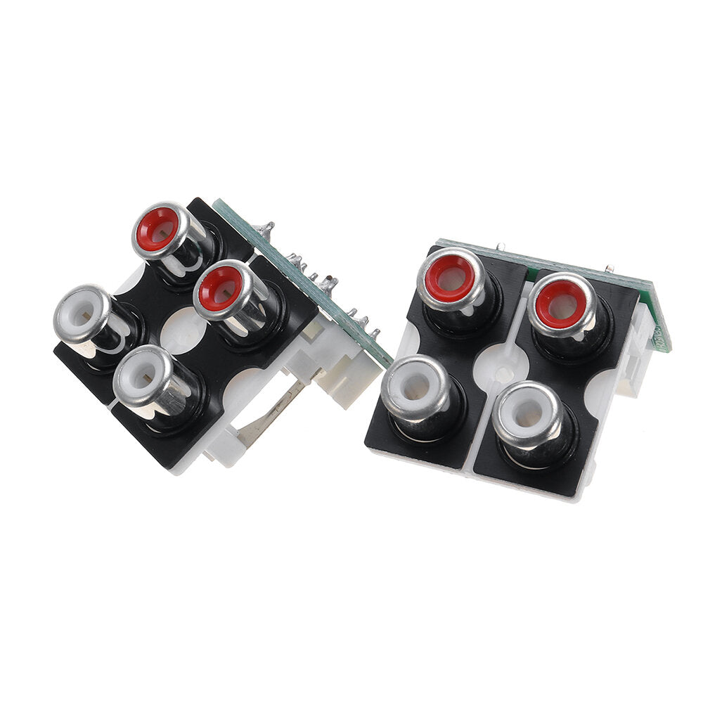 Audio Signal Input Switch Board Four-way Audio Source Switch Relay Module