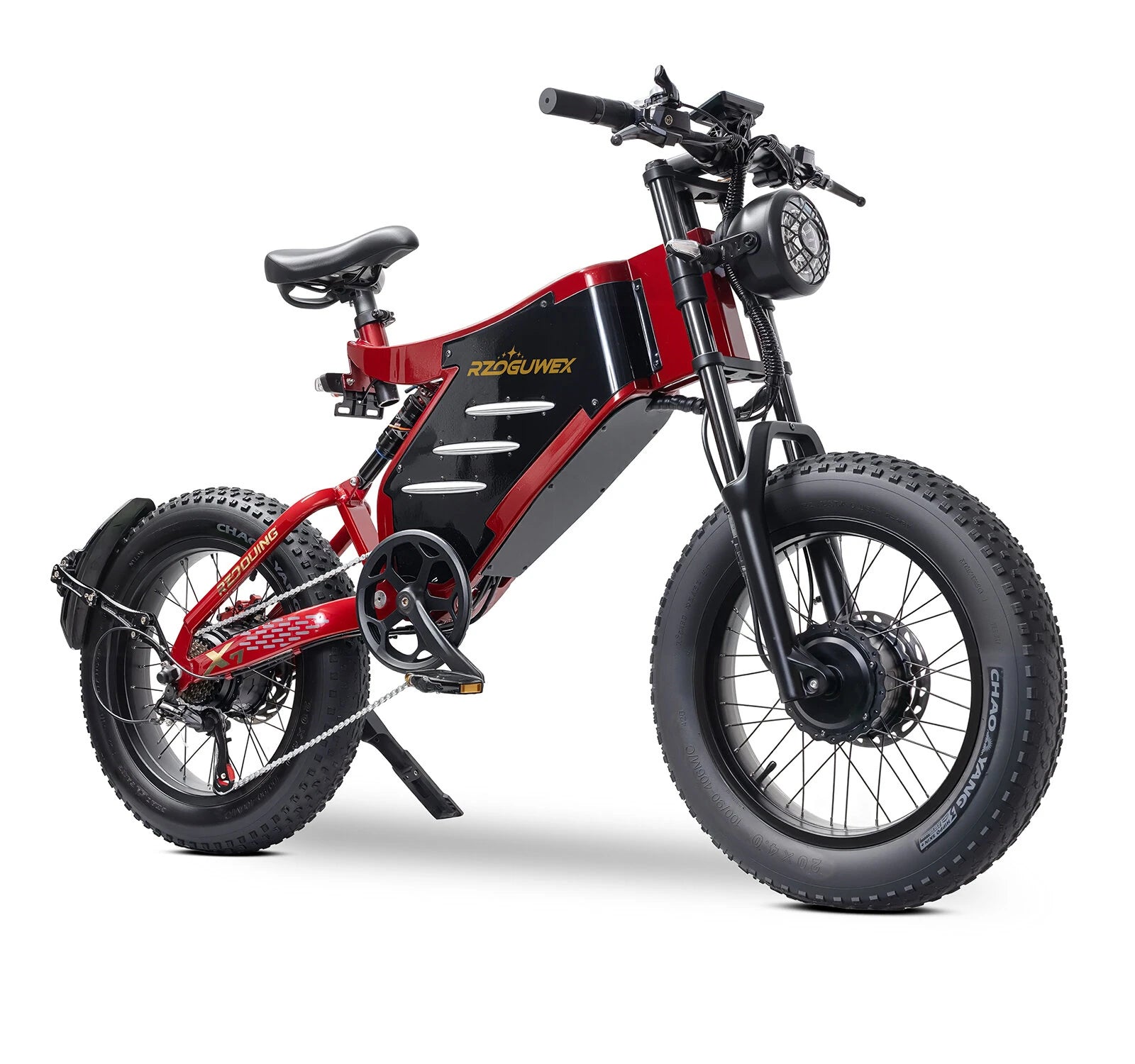 Electric Bike 48V 30AH Battery 1000W*2 Dual Motors Recommended Top Speed 25KM/H 20*4.0inch Tires 90KM Max Mileage 200KG Max Load Electric Bicycle